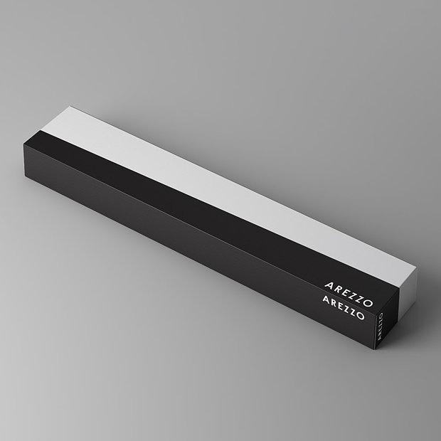 Arezzo 300mm Black Nickel 15mm Pipe Kit for Radiator Valves