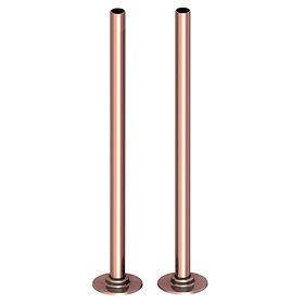 Arezzo 300mm Copper 15mm Pipe Kit for Radiator Valves Large Image