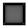 Arezzo 305 x 305 Square Shower Niche - Brushed Gunmetal
