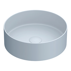 Arezzo 352mm Matt Blue Round Counter Top Basin
