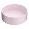 Arezzo 352mm Matt Pink Round Counter Top Basin  Profile Large Image