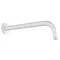 Arezzo 345mm Matt White Round Wall Mounted Shower Arm Large Image