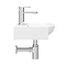 Arezzo 350 x 350 Modern Wall Mounted / Counter Top 1TH Basin  Feature Large Image