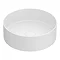 Arezzo 352mm Matt White Round Counter Top Basin  Profile Large Image