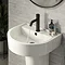 Arezzo 4-Piece Modern Bathroom Suite (Wall Hung Basin + Semi Pedestal)  Profile Large Image