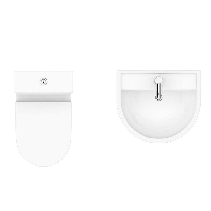 Arezzo 4-Piece Modern Bathroom Suite  Standard Large Image