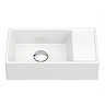 Arezzo 410 x 220mm Cloakroom Basin, Gloss White