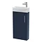 Arezzo 440mm (1TH) floor Standing Cloakroom Basin Unit with Basin Large Image