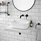 Arezzo 465 x 325mm Gloss White Curved Rectangular Counter Top Basin  Newest Large Image