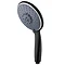 Arezzo 5-Function Large Shower Handset Matt Black