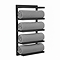 Arezzo 5 Tier Towel Rack - Matt Black