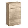 Arezzo 500mm Rustic Oak WC Unit Only