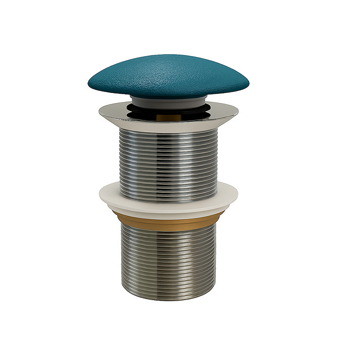 Arezzo 500 x 390mm Rectangular Countertop Basin with Waste - Green