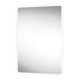 Arezzo 500 x 390mm Ultra Slim LED Illuminated Bathroom Mirror with Anti-Fog Medium Image