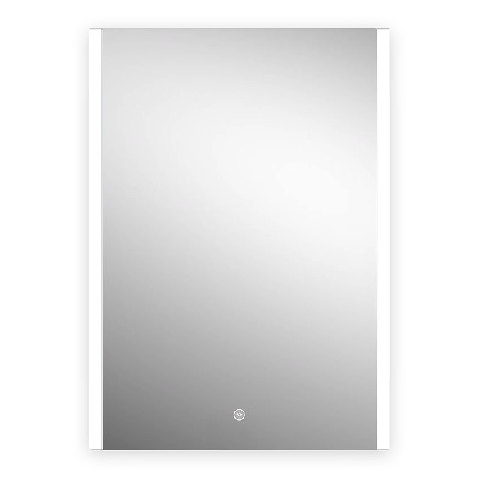 Arezzo 500 x 700mm LED Illuminated Mirror Cabinet with Anti-Fog, Dimmer, Touch Sensor and Shaver Socket