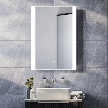 Arezzo 500x700mm LED LED Illuminated Mirror incl. Anti-Fog, Dimmer and Touch Sensor