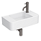 Arezzo Groove Wall Hung Basin 550 x 295mm - 1 Tap Hole