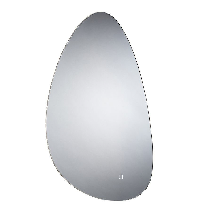 Teardrop Bathroom Mirror LED Backlit Victorian Plumbing