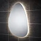 Arezzo 550 x 800mm Teardrop LED Backlit Bathroom Mirror with Anti-Fog  In Bathroom Large Image