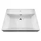 Arezzo 600 Concrete-Effect Matt Black Framed 2 Drawer Vanity Unit with Countertop Basin Profile Lar