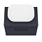 Arezzo Wall Hung Countertop Basin Unit - Blue with Black Handle - 600mm inc. Basin Newest Large Image