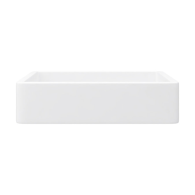 Arezzo 600 x 390mm Gloss White Rectangular Counter Top Basin  Feature Large Image