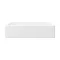 Arezzo 600 x 390mm Gloss White Rectangular Counter Top Basin  Feature Large Image