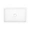 Arezzo 600 x 390mm Gloss White Rectangular Counter Top Basin  In Bathroom Large Image