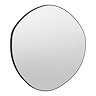 Arezzo 600 x 580mm Organic Mirror - Matt Black