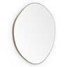 Arezzo 600 x 580mm Organic Mirror - Brushed Bronze