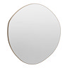 Arezzo 600 x 580mm Organic Mirror - Brushed Bronze