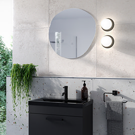 Arezzo 600 x 600mm Slim Organic Mirror