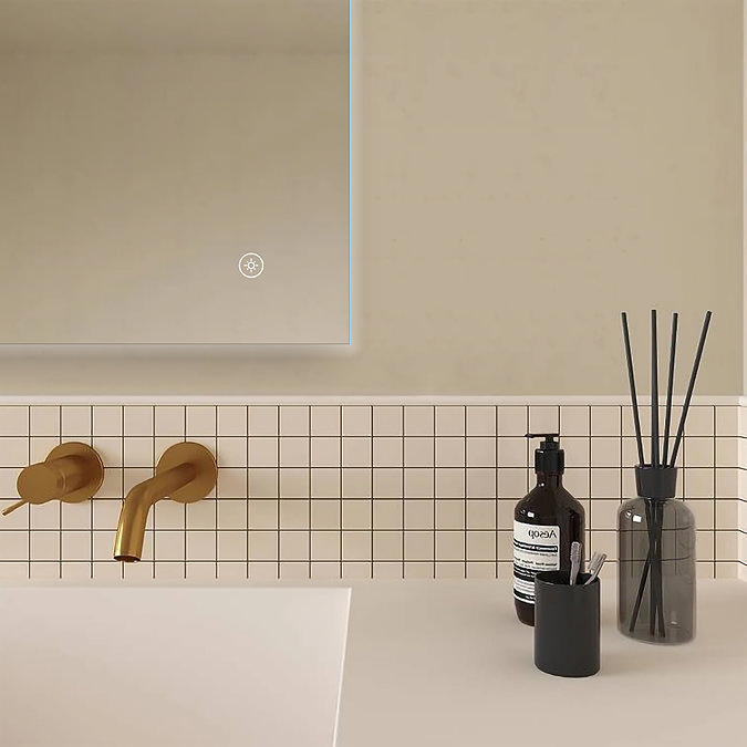 Arezzo 600 x 900mm Backlit LED Mirror incl. Touch Control + Anti-Fog Demist