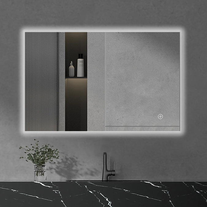 Arezzo 600 x 900mm Backlit LED Mirror incl. Touch Control + Anti-Fog Demist