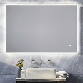 Arezzo 600 x 900mm Backlit LED Mirror with Touch Control, Dimmer + Anti-Fog