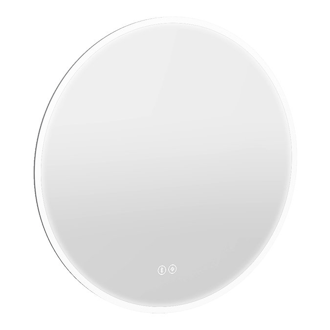 Arezzo 600mm Round Colour Changing LED Illuminated Bathroom Mirror with Bluetooth + Anti-Fog