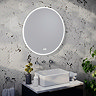 Arezzo 600mm Round Colour Changing LED Illuminated Bathroom Mirror with Bluetooth + Anti-Fog
