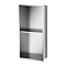 Arezzo 610 x 305 Shower Niche with Shelf - Brushed Steel