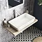 Arezzo 610 x 350mm Gloss White Slim Rectangular Counter Top Basin Large Image