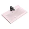 Arezzo 610 x 395mm Matt Pink Rectangular Mid-Edged Inset Basin  Standard Large Image