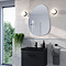 Arezzo 670 x 920mm Slim Organic Mirror