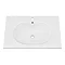 Arezzo 700 Wall Hung Basin with Chrome Frame + Square Toilet  Feature Large Image