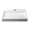 Arezzo 700mm Wall Mounted / Countertop Stone Resin Basin with Hidden Waste Cover  Standard Large Ima