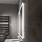 Arezzo 700 x 500mm Ultra Slim LED Illuminated Bathroom Mirror with Anti-Fog  Feature Large Image