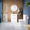 Arezzo 700mm Round LED Illuminated Anti-Fog Bathroom Mirror with Bluetooth