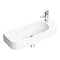 Arezzo 710 x 275mm Curved Wall Hung 1TH Basin Large Image