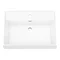 Arezzo Countertop Basin Unit - Gloss White with Black Frame - 800mm inc. Basin  Standard Large Image