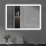 Arezzo 800 x 600mm LED Illuminated Bathroom Mirror with Shaver Socket & Anti-Fog