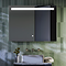 Arezzo 800x600mm LED Illuminated Mirror with Anti-Fog, Dimmer and Touch Sensor