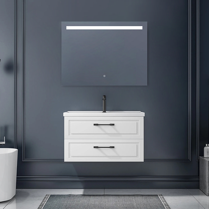 Toreno 800x600mm LED Illuminated Mirror incl. Anti-Fog, Dimmer and Touch Sensor